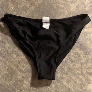Black bikini bottoms